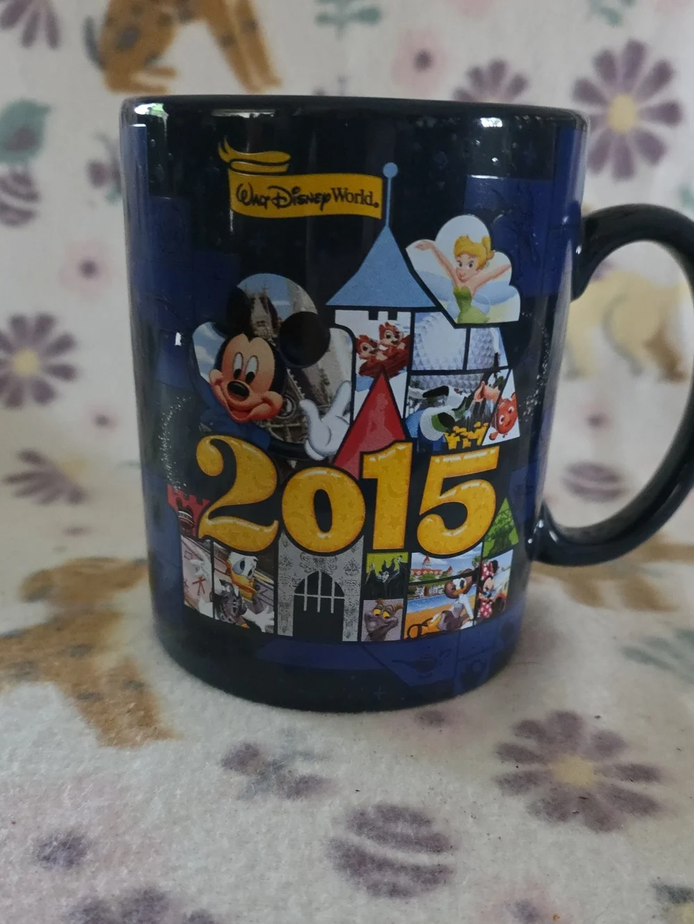 Walt Disney World 2015 Collectible Mug - Navy Blue
